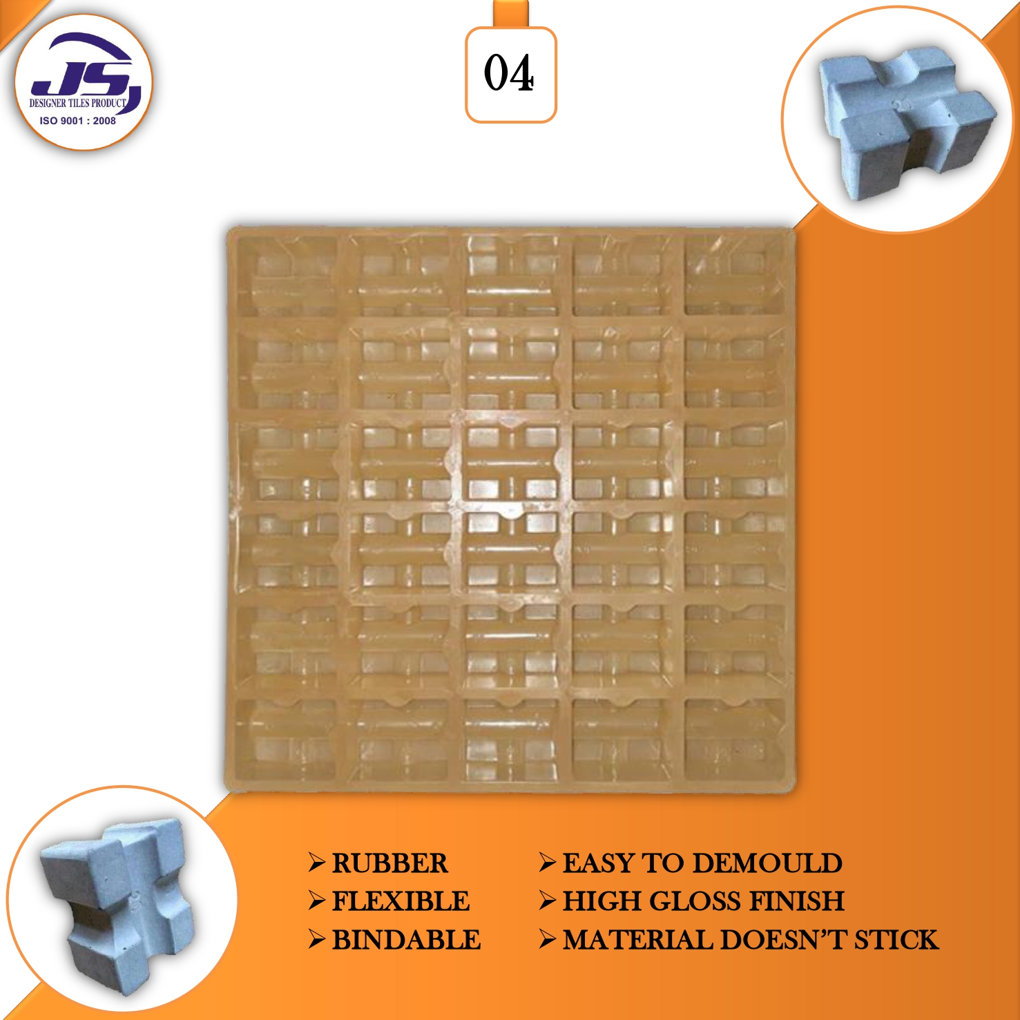Multi Cover Block Rubber Moulds
